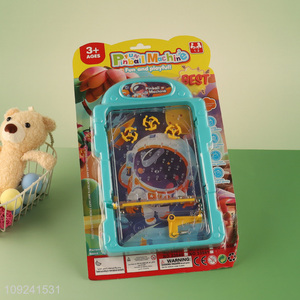 China Imports Mini Pinball Game Cartoon Spaceman Pinball Game for Kids