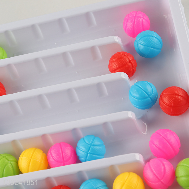 Wholesale Colorful Ball Sorting Game Montessori Sensory Toy for Kids 3+