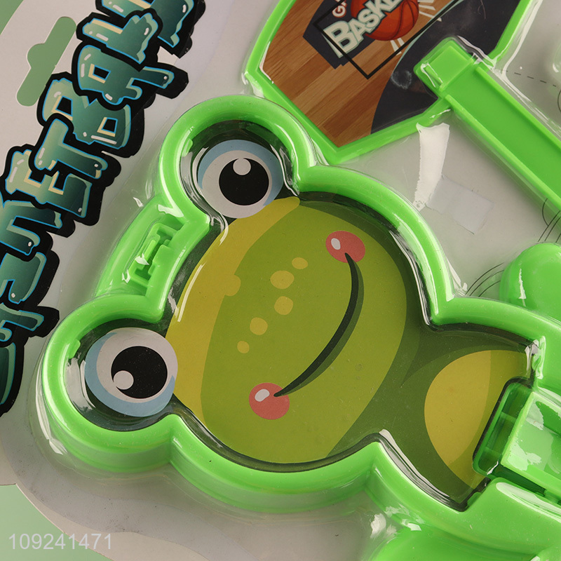 Good Quality Tabletop Basketball Shooting Game Cartoon Frog Basketball Game