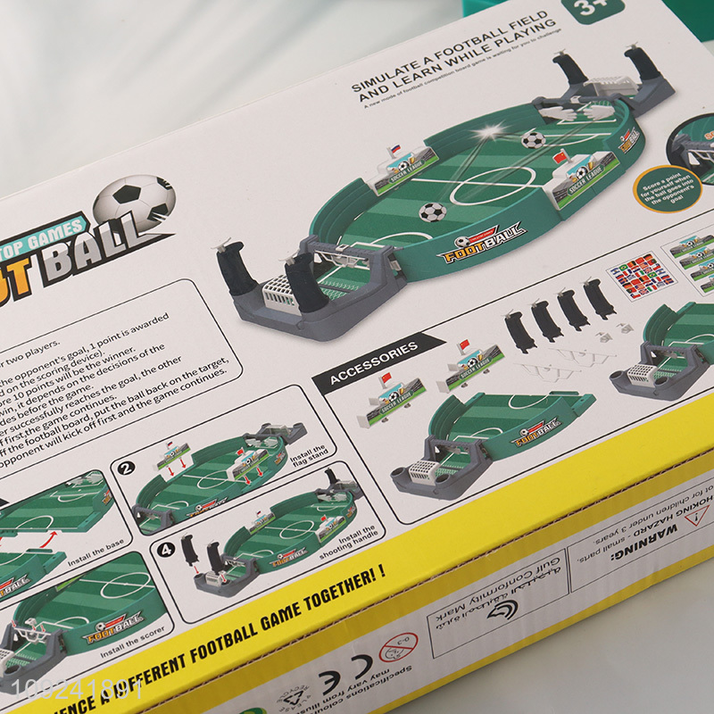 New Product Medium Ejection Football Set Indoor Sports Game Toy for Kids