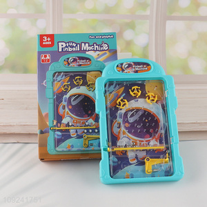 New Arrival Mini Pinball Game Cartoon Spaceman Pinball for Kids Age 3+