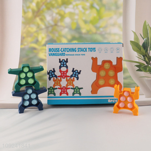 Factory Wholesale Push Pop Fidget Sensory Toy Building Blocks for Kids