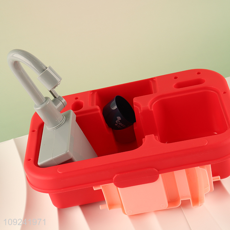 New Product Electric Dishwasher Toy Kitchen Sink Toy Pretend Play Toy