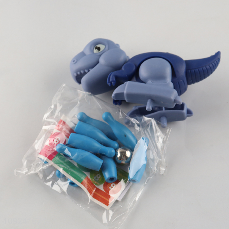 Hot Selling Dinosaur Bowling Set Educational Toy for Kids Boys Girls