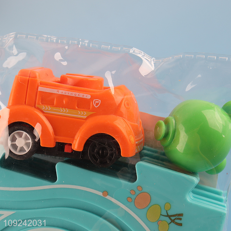 Hot Selling Electric Cartoon Puzzle Track Car Toy for Boys Girls