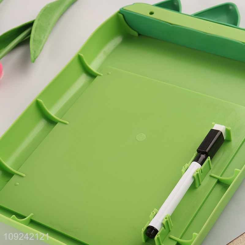 Hot Selling 2-In-1 Magnetic Puzzle Game Doodle Board Set for Kids