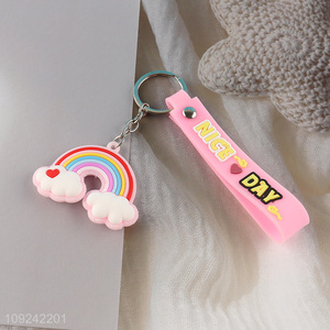 Factory Supply Cute Keychain Kawaii Key Chain Keyring for Kids