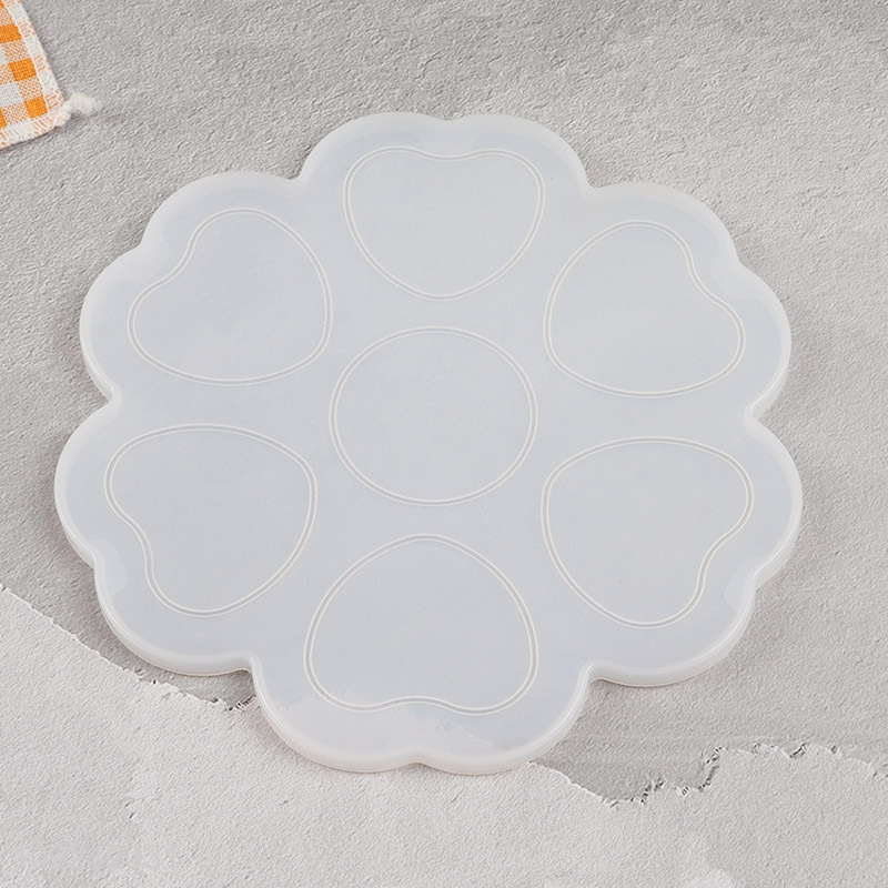 Top quality heart shape silicone ice cube mold ice cube tray for sale