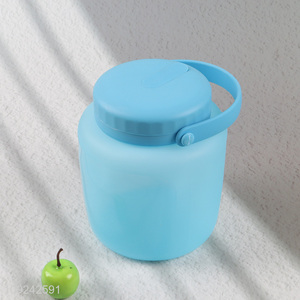 China supplier silicone water bottle drinking bottle with handle