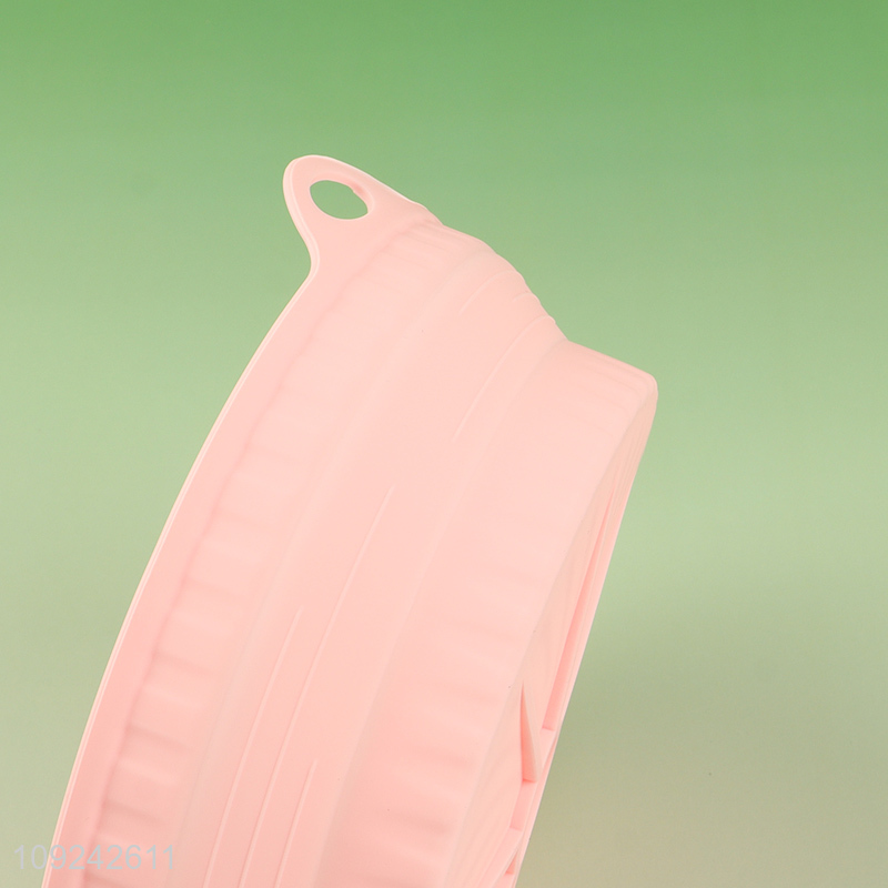 Good quality silicone non-stick folding air fryer baking pan for sale