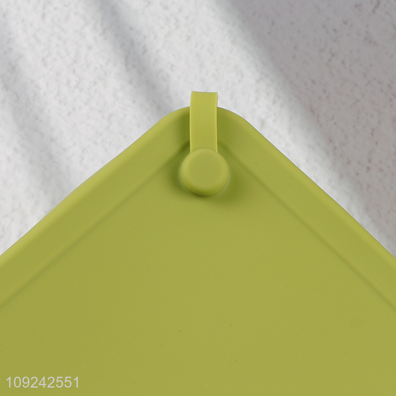 Yiwu market portable silicone food container lunch box with lid