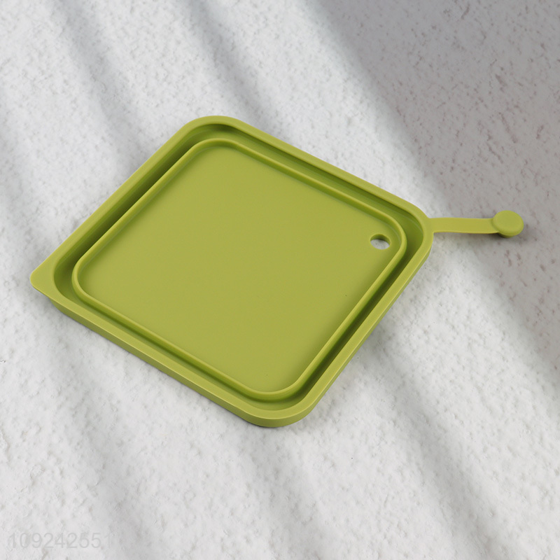 Yiwu market portable silicone food container lunch box with lid