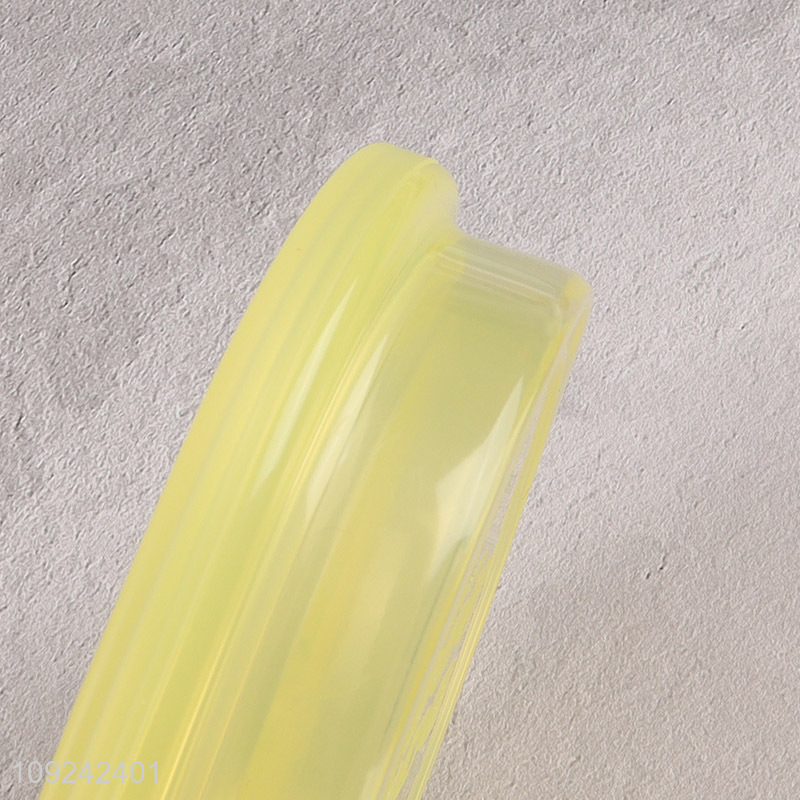 China product round folding silicone food container storage box with lid