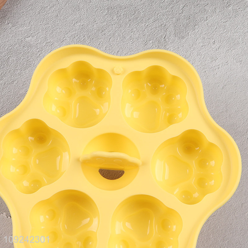 Hot products cat paw shape silicone baking tool cake mold for sale