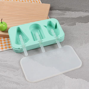 Top products home kitchen silicone popsicle mold ice cream mold for sale