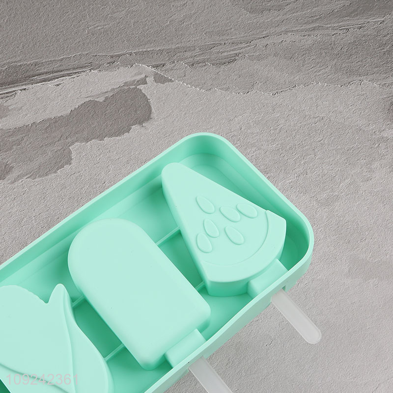 Top products home kitchen silicone popsicle mold ice cream mold for sale