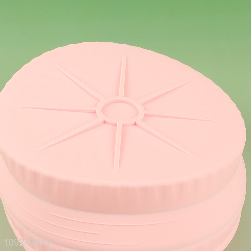 Good quality silicone non-stick folding air fryer baking pan for sale