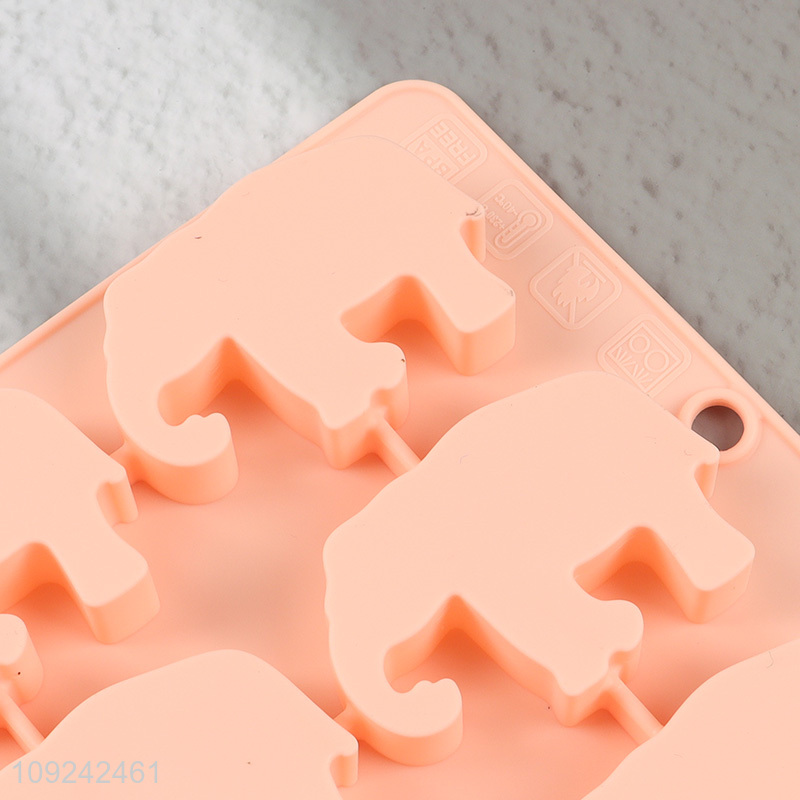 Top selling elephant shape silicone chocolate mold candy mold wholesale