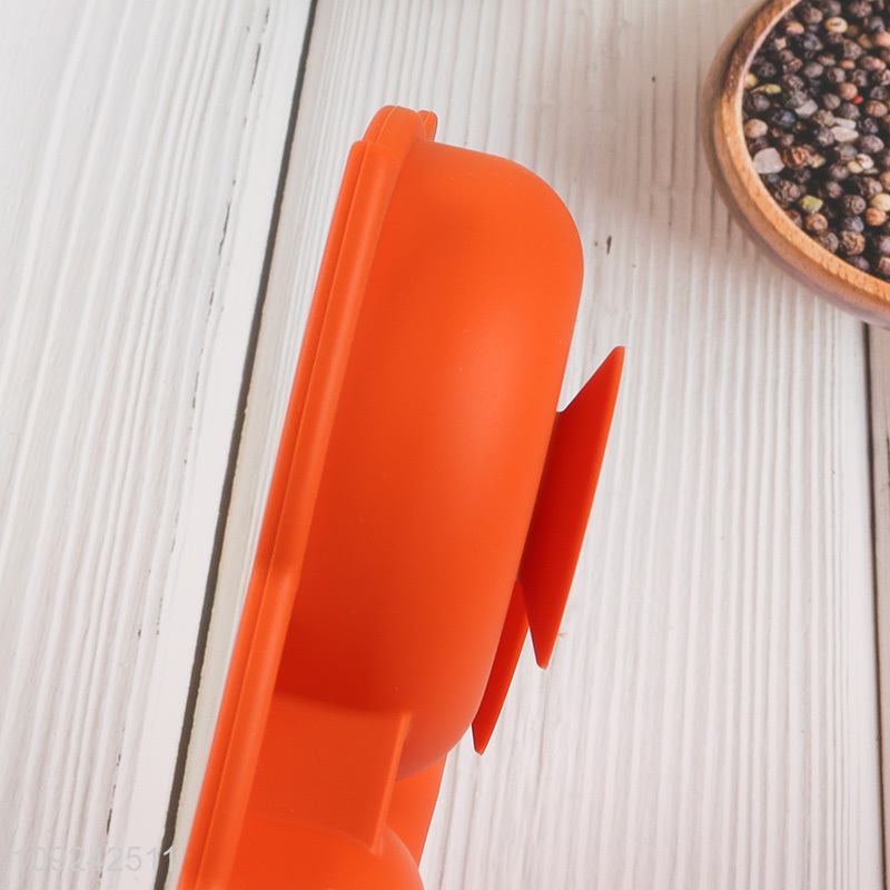 Top products silicone owl shape children tableware plate with suction cup