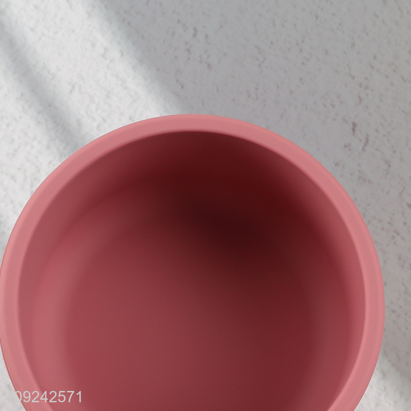 Popular products round silicone food container lunch box with lid