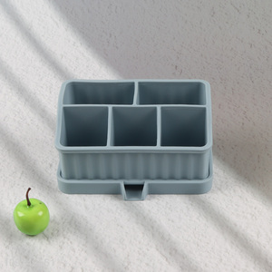 New arrival silicone desktop organizer storage box for home office