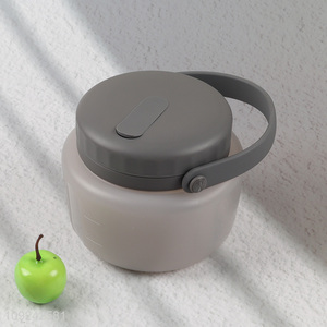 Top selling portable silicone water bottle drinking bottle with handle