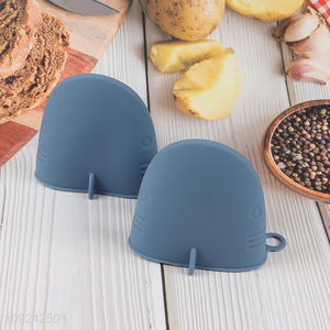 Factory supply silicone heat-resistant oven mitts microwave oven glove