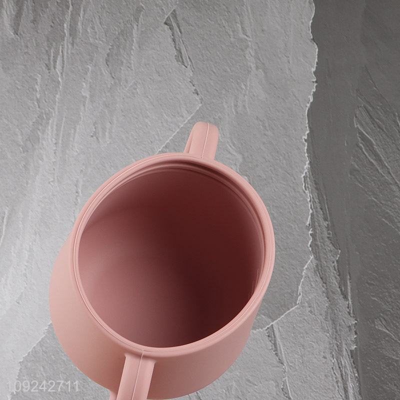 China wholesale non-toxic silicone baby sippy cup straw cup