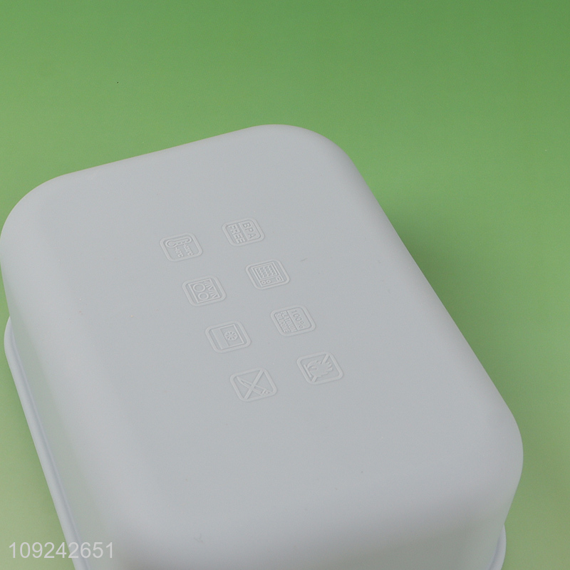 Most popular school kids silicone food container lunch box with lid