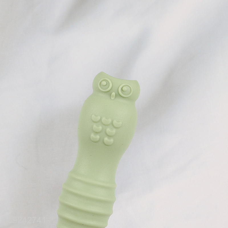 China wholesale bpa free baby infant silicone feeding spoon baby supplies