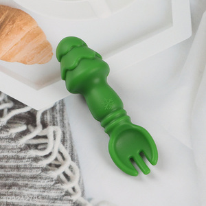 Yiwu market bpa free baby supplies baby feeding spoon training spoon