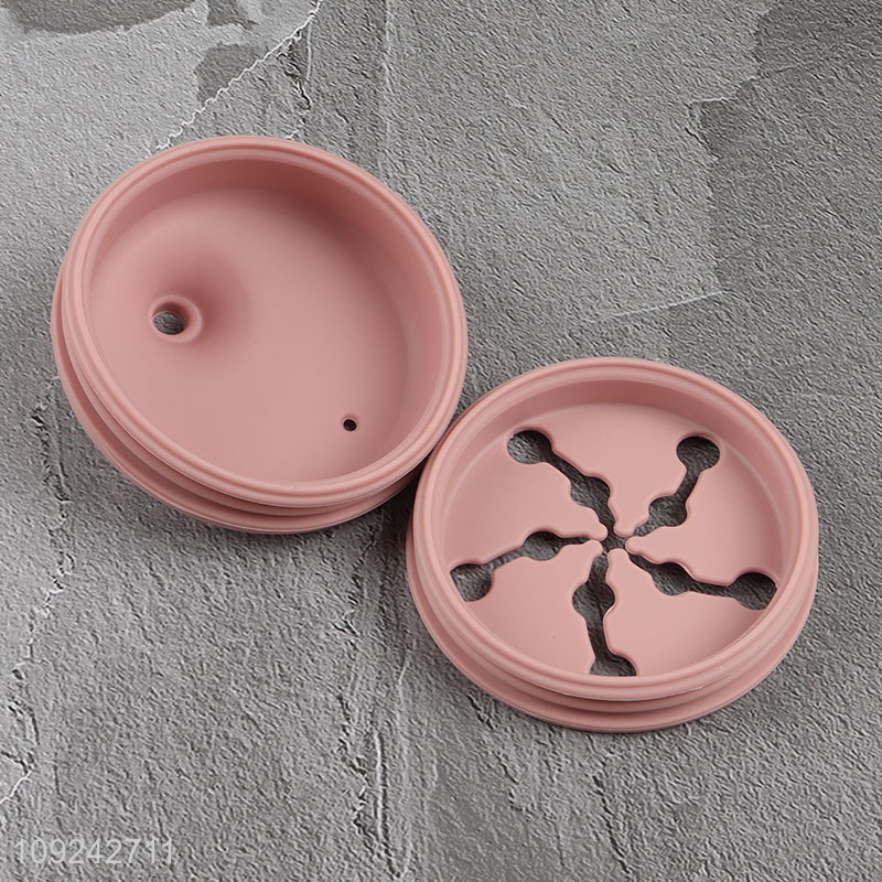 China wholesale non-toxic silicone baby sippy cup straw cup