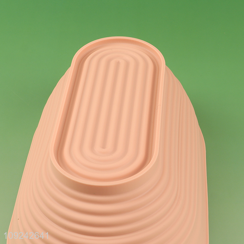 China wholesale folding home kitchen baking silicone bread proofing basket