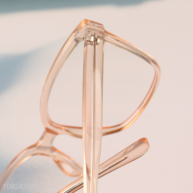Hot Selling Clear Non-Prescription Eyewear Frame Lightweight Eyewear for Women