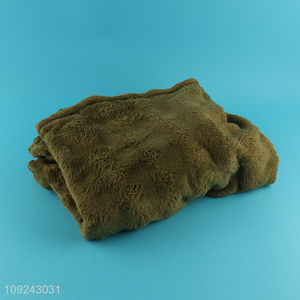 Good Quality Winter Blanket Thick Flannel Throw Blanket for Couch Sofa