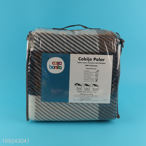 New Arrival Winter Blanket Thick Soft Comfortable Fleece Throw Blanket