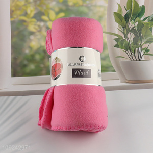 High Quality Winter Blanket Thick Fleece Throw Blanket for Bed Sofa