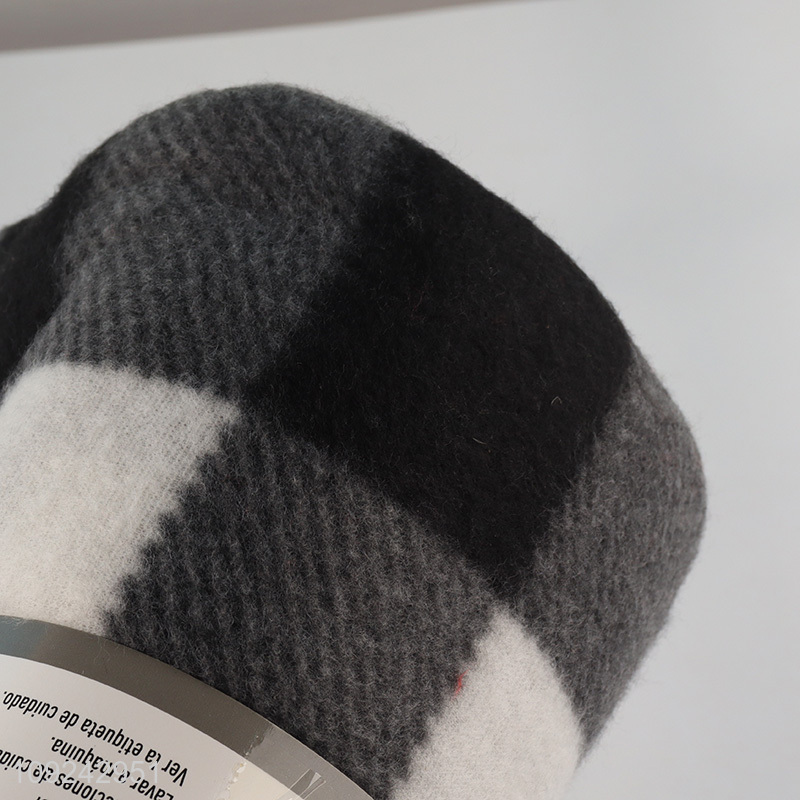 New Arrival Winter Blanket Thick Fleece Throw Blanket for Couch Sofa