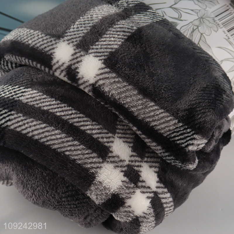 New Product Winter Blanket Thick Flannel Throw Blanket for Bed Couch