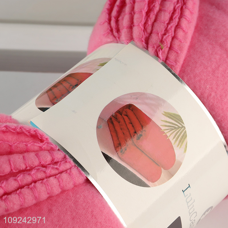 High Quality Winter Blanket Thick Fleece Throw Blanket for Bed Sofa