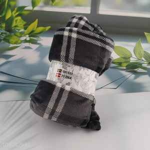 New Product Winter Blanket Thick Flannel Throw Blanket for Bed Couch