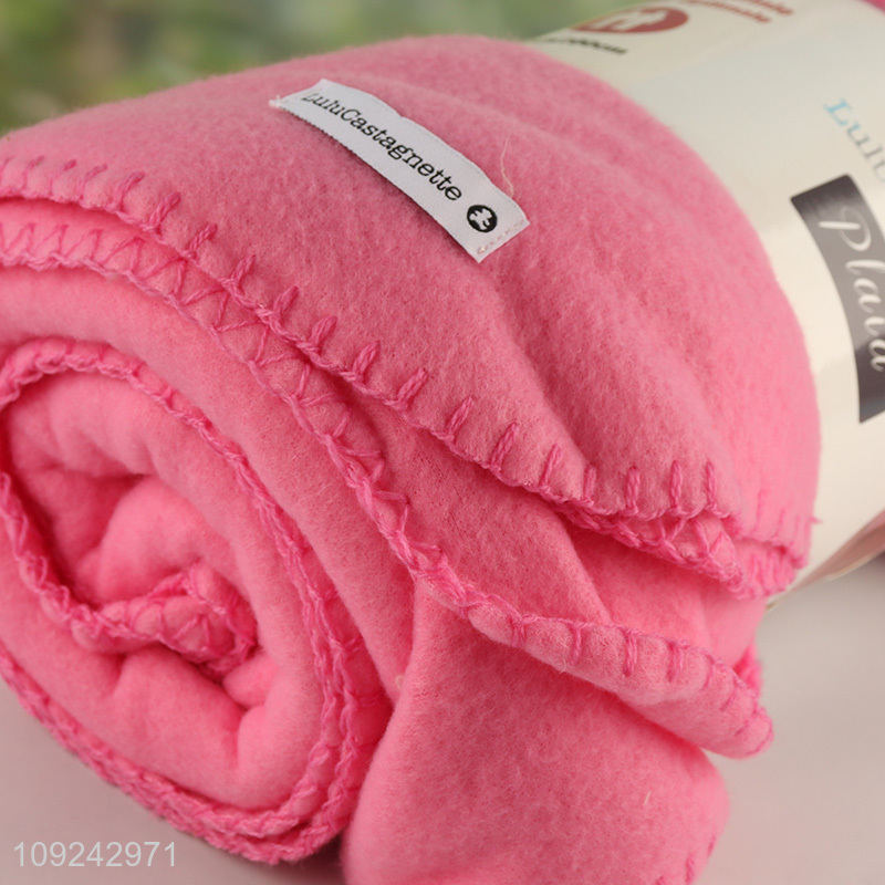 High Quality Winter Blanket Thick Fleece Throw Blanket for Bed Sofa