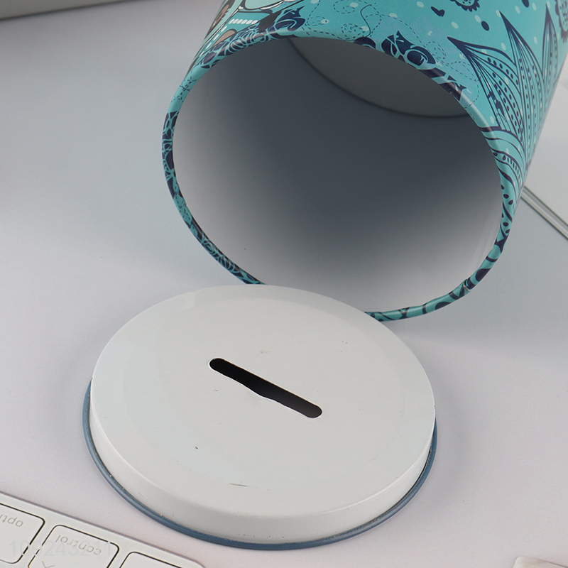 China Imports Tin Piggy Bank Metal Money Box Tin Coin Bank Wholesale