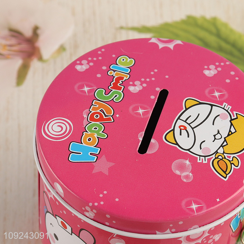 High Quality Tin Piggy Bank Metal Money Coin Bank for Kids Chldren