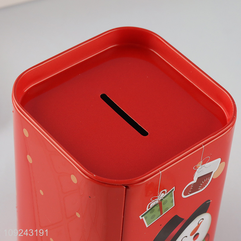 New Product Tin Money Box Tin Coin Bank Tin Piggy Bank with Lock