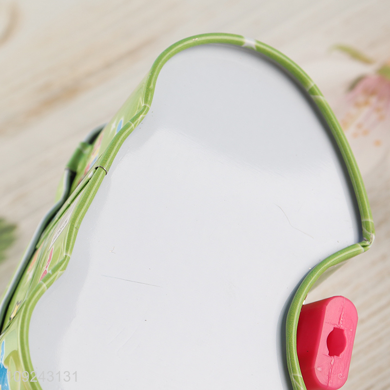 Factory Supply Tin Piggy Bank Tin Money Box with Lock for Boys Girls