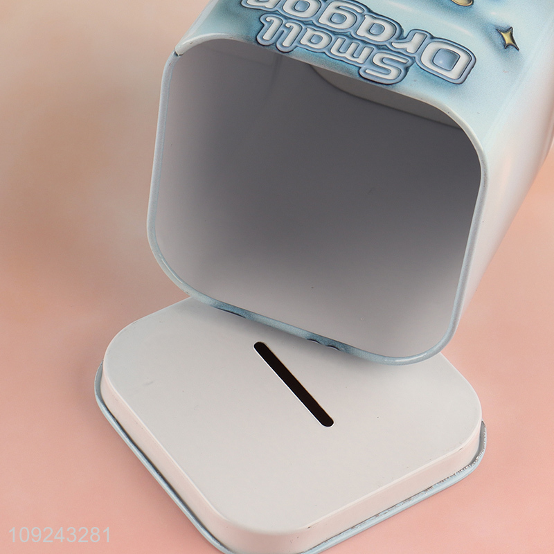 New Product Tin Piggy Bank Metal Money Coin Bank for Kids Chldren