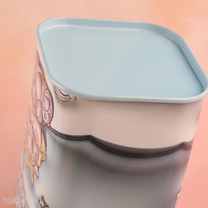 New Product Tin Piggy Bank Metal Money Coin Bank for Kids Chldren