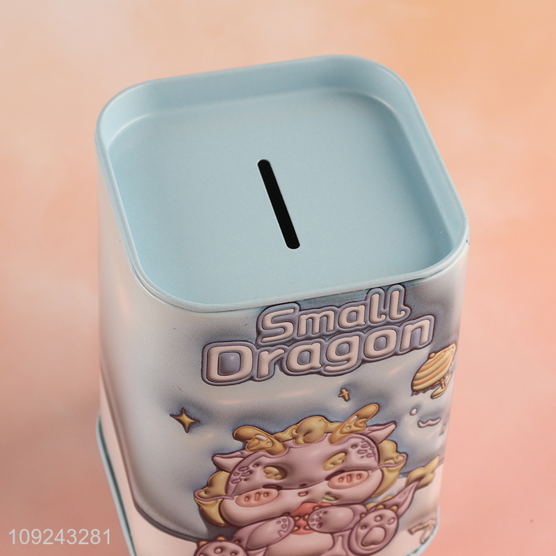 New Product Tin Piggy Bank Metal Money Coin Bank for Kids Chldren