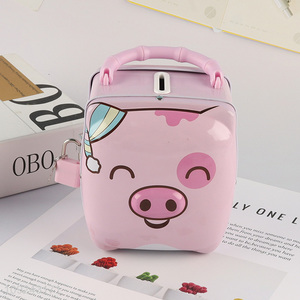 Hot Selling Tin Piggy Bank Tin Money Box Tin Coin Bank for Kids